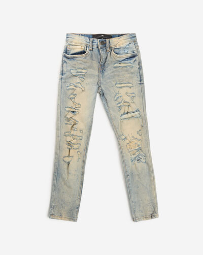 Kids' Distressed Slim Fit Jeans (8-16)