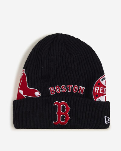 Boston Red Sox Multi Print Knit Beanie