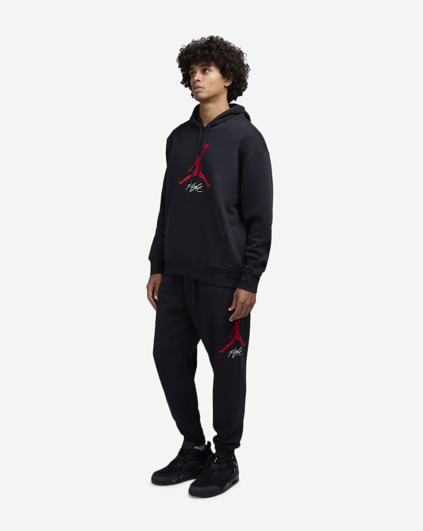 Shop Jordan Essential Fleece Baseline Pants FD7345-013 black