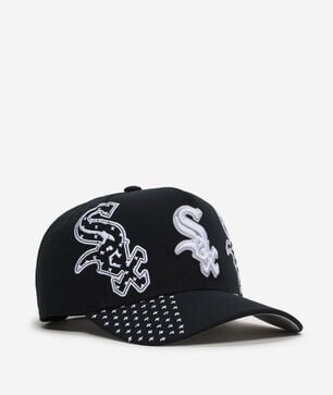 Chicago White Sox Pro Pinch Triple Logo Snapback Hat