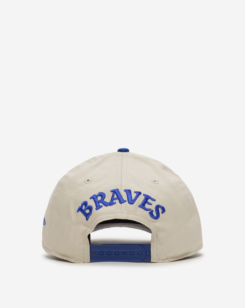 New Era 9Fifty Atlanta Braves Scatter Snapback Hat 60731008 Grey 3