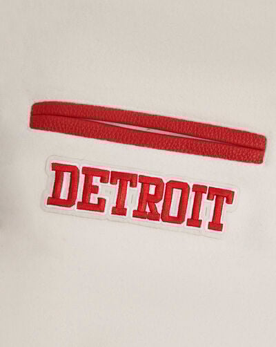 Detroit Red Wings Retro Classic Rib Wool Varsity Jacket Detroit Red Wings Retro Classic Rib Wool Varsity Jacket