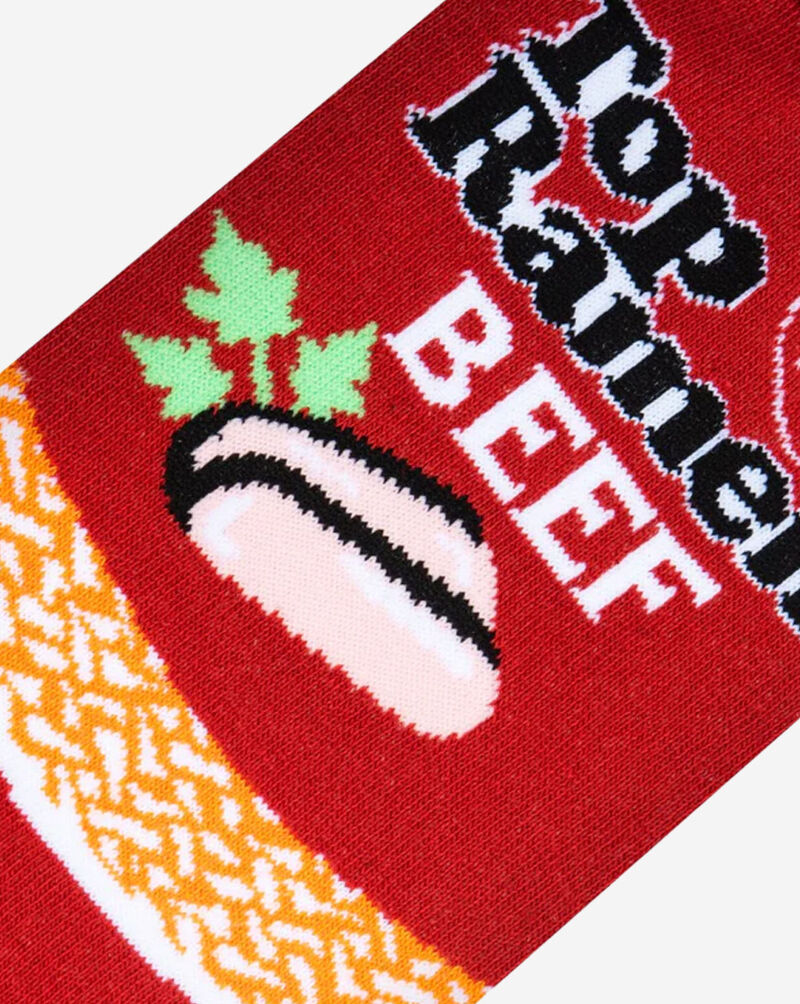 Odd Sox Top Ramen Beef Crew Socks (L) 35978MONCD Multi 2