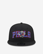 9Fifty Philadelphia 76ers Logo Blend Snapback Hat