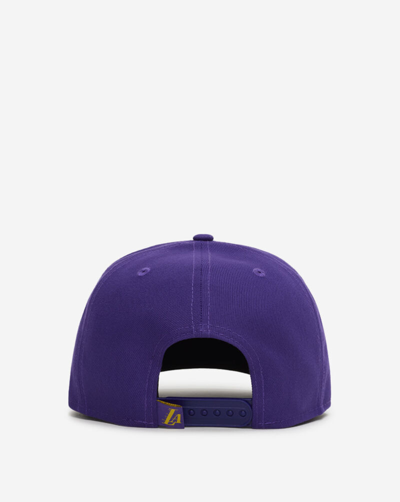 New Era 9Fifty Los Angeles Lakers Cartoon A-Frame Snapback Hat 60800166 Purple 3