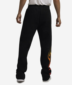 Flames Foil Fleece Pants