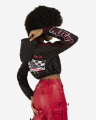 Racing Cropped Hoodie Jacket