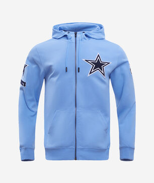 Dallas Cowboys Classic Chenille Double Knit Full-Zip Hoodie