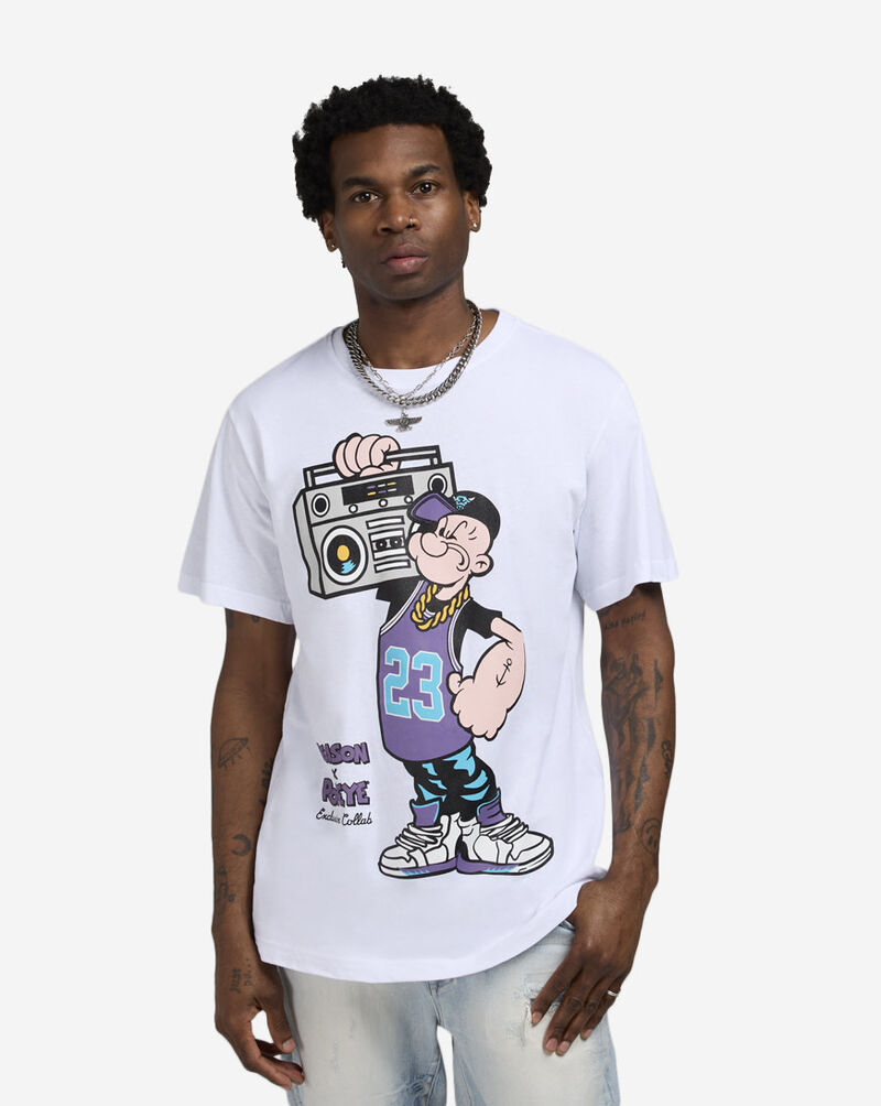 Reason Grape Popeye Tee POP-62-100 White 1