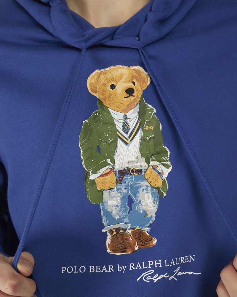 Polo Ralph Lauren Graphic Bear Hoodie 710853309033-RYL Blue 3