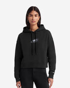 PRO STANDARD Philadelphia Eagles Wingspan Fleece Cropped Pull Over Hoodie FPEC410486-BLK Black 1