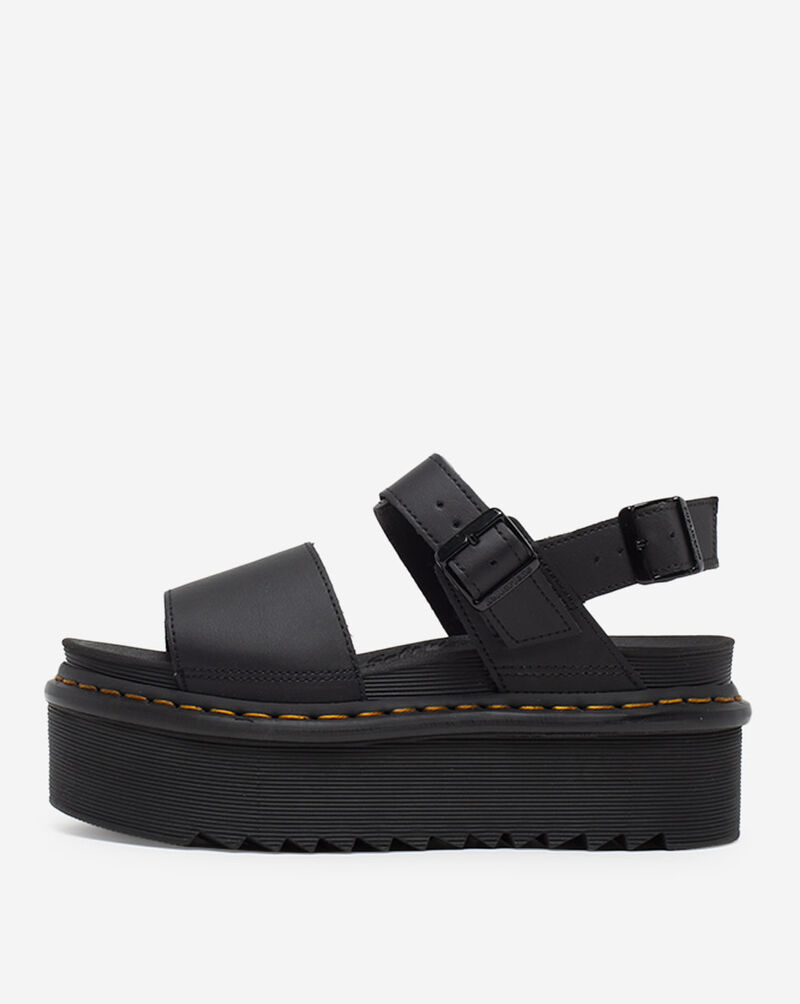 Dr. Martens Voss Quad Platform Sandals R26725001 Black 1