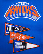 PRO STANDARD New York Knicks Retro Classic Rib Wool Varsity Jacket BNK6515779-ROR Blue 5