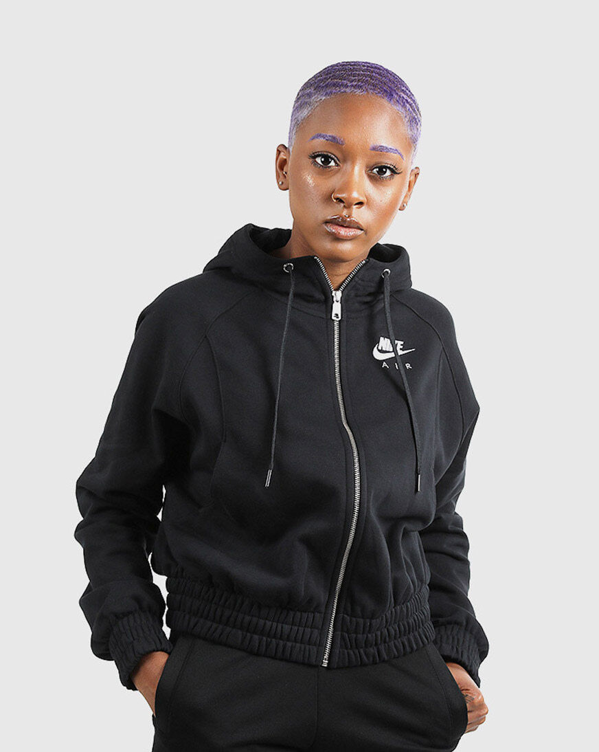 nike air full zip fleece hoodie