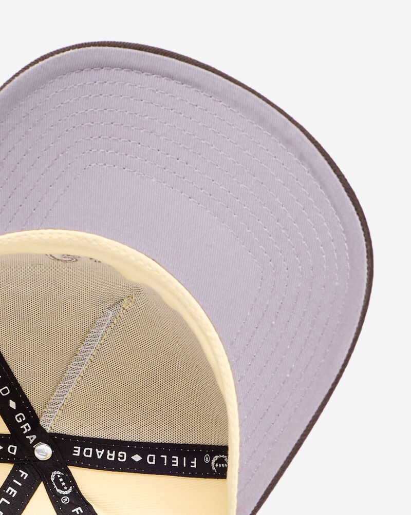 Field Grade Leave Your Feelings At Home Full Twill Trucker Hat 1006742 cream 4