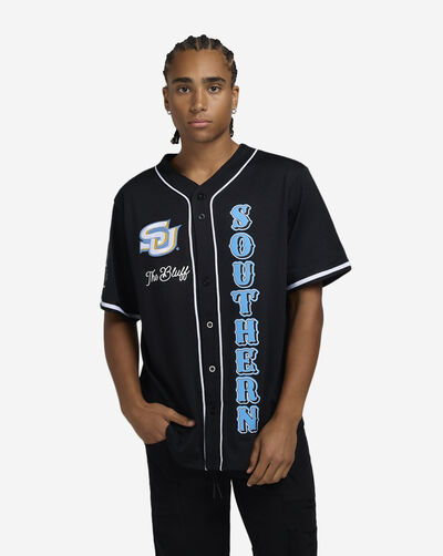 Southern University Vintage Varsity Mesh Button Down Shirt