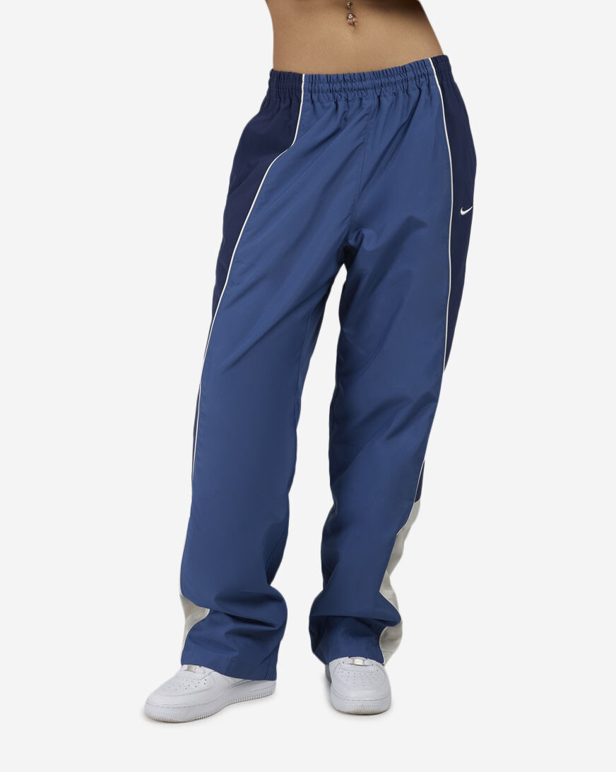 Shop Nike NSW Oversized Mid-Rise Track Pants IF0218-410 blue
