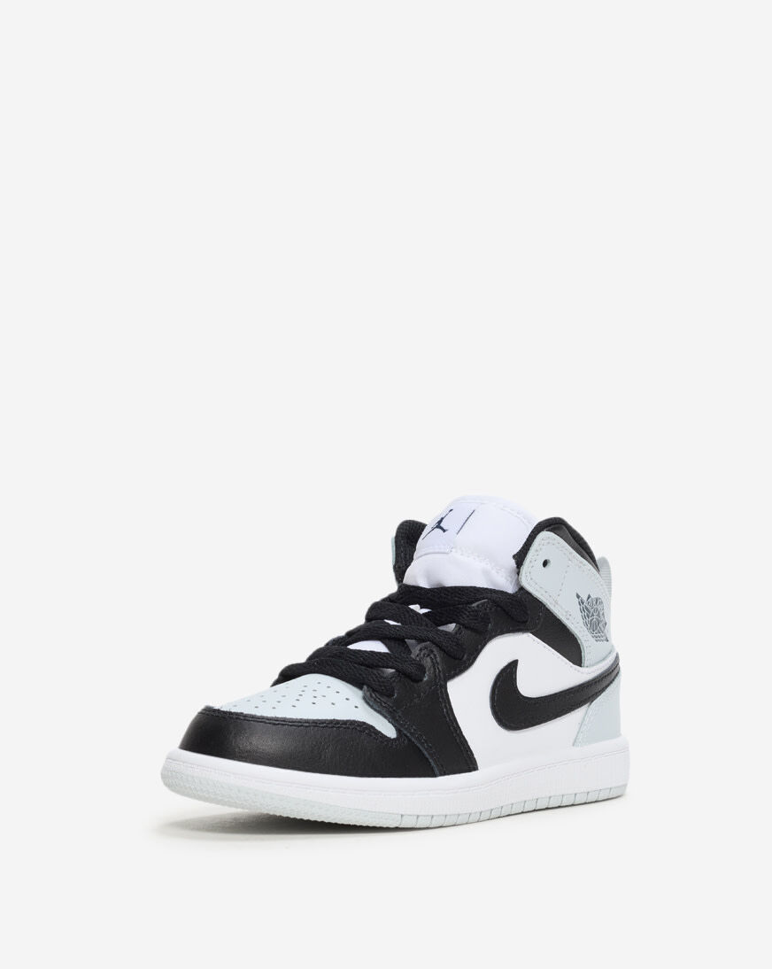 Shop Jordan Little Kids' Air Jordan 1 Mid DQ8424-002 black