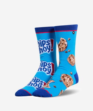 Chips A Hoy Split Crew Straight Socks