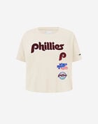 PRO STANDARD Big Girls' Philadelphia Phillies Retro Classic Boxy Top LPHBA315129-EGG cream 1