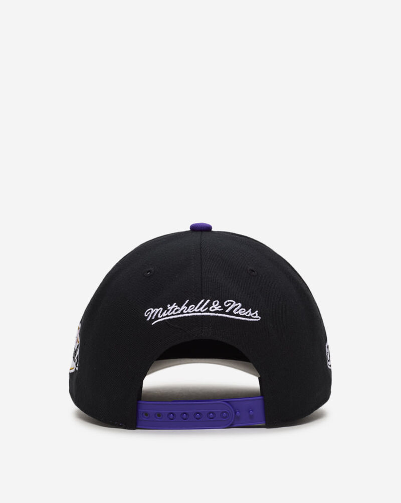 Mitchell  Ness Los Angeles Lakers Pro Crown Championship Snapback Hat HP14990-LALBKPR Black 3