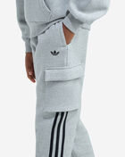adidas Kids' 3-Stripes Cargo Fleece Joggers OK01210-MEDHTHRGRY Grey 4