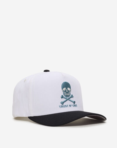Trust No One 2 Tone Off Wool Trucker Hat 