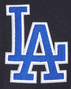 Los Angeles Dodgers Old English Rib Wool Varsity Jacket