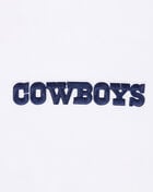 PRO STANDARD Dallas Cowboys Wingspam Drop Shoulder  Fleece Crewneck FDC5410636-WHT White 2