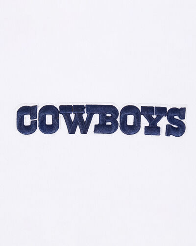 Dallas Cowboys Wingspam Drop Shoulder  Fleece Crewneck