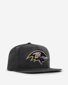 New Era 9Fifty Baltimore Ravens Washed A-Frame Snapback Hat 60957149 Black 1