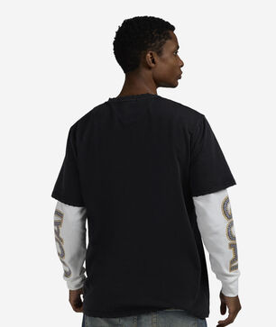 Goat Pendant Long Sleeve 2 Fer Tee