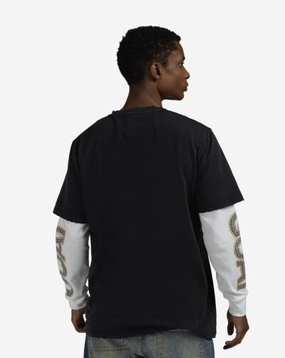 Goat Pendant Long Sleeve 2 Fer Tee