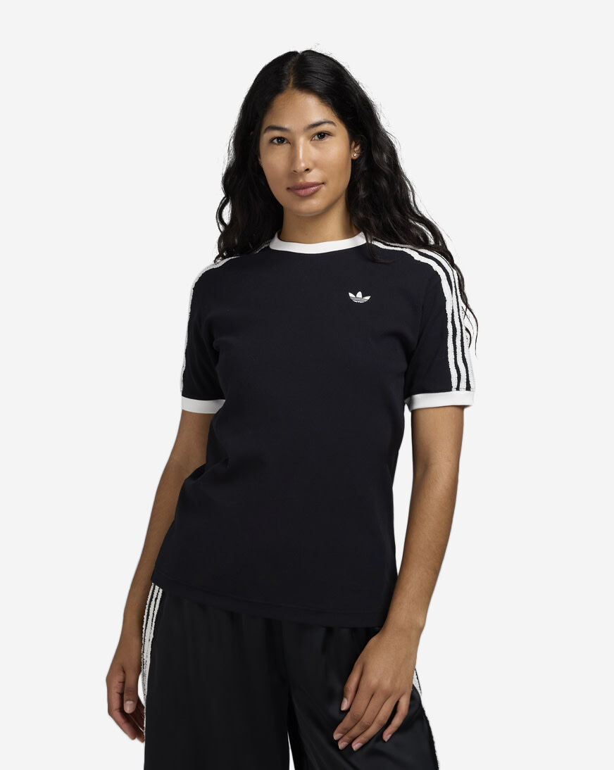 Shop adidas Adicolor Classics 3-Stripes Tee KC8819-BLACK