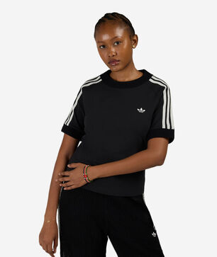 Cali Tee with Knitted Crochet Details