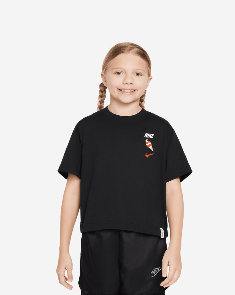 Nike Big Kids' NSW OC KC2 Tee FV5495-010 Black 1