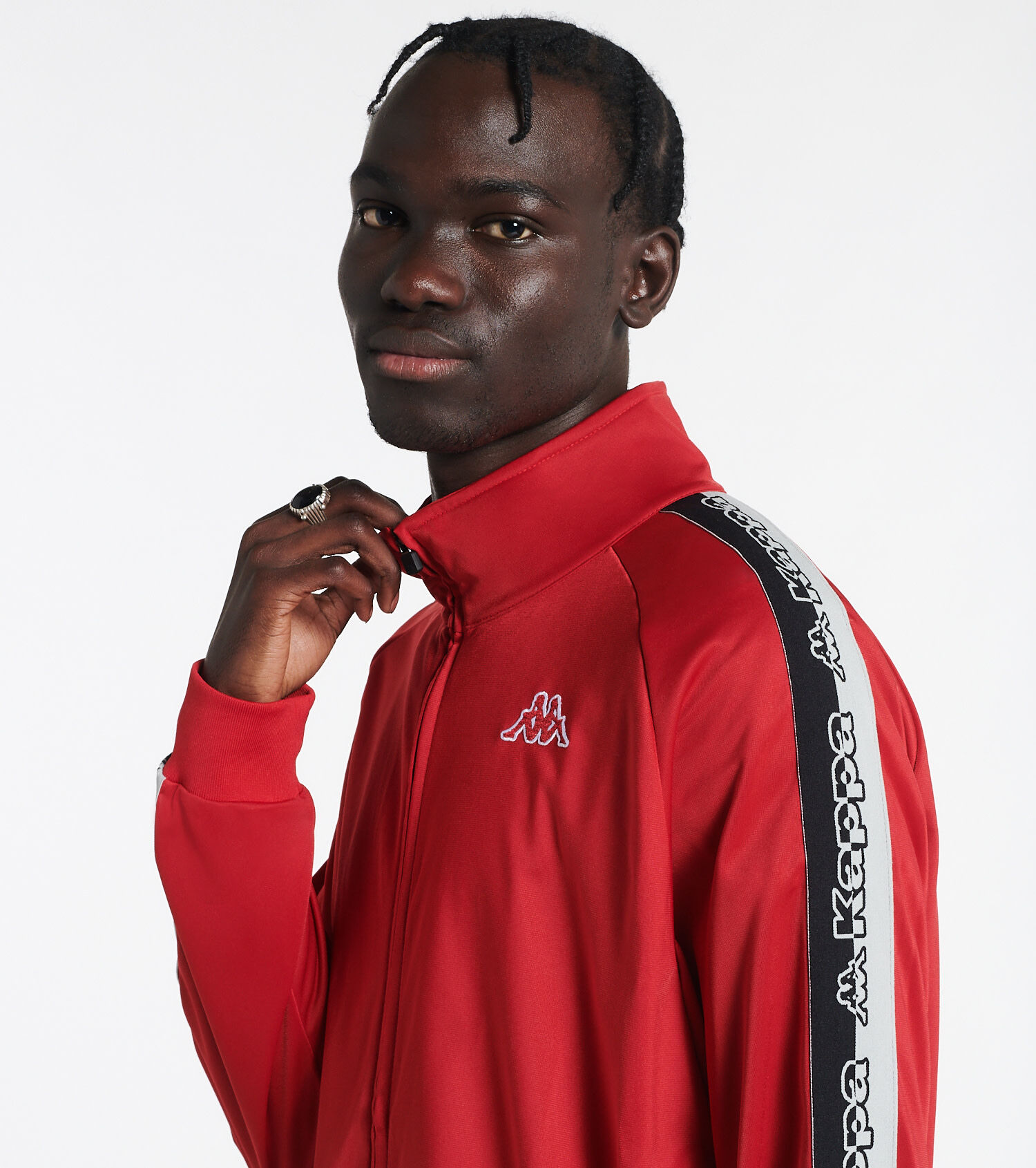 Red kappa jacket sale