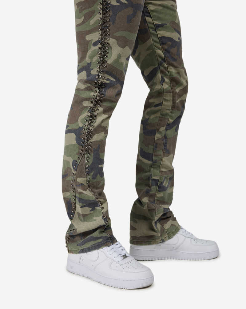 Decibel Stacked Camo Pants SSWB003-CAM Camo 4