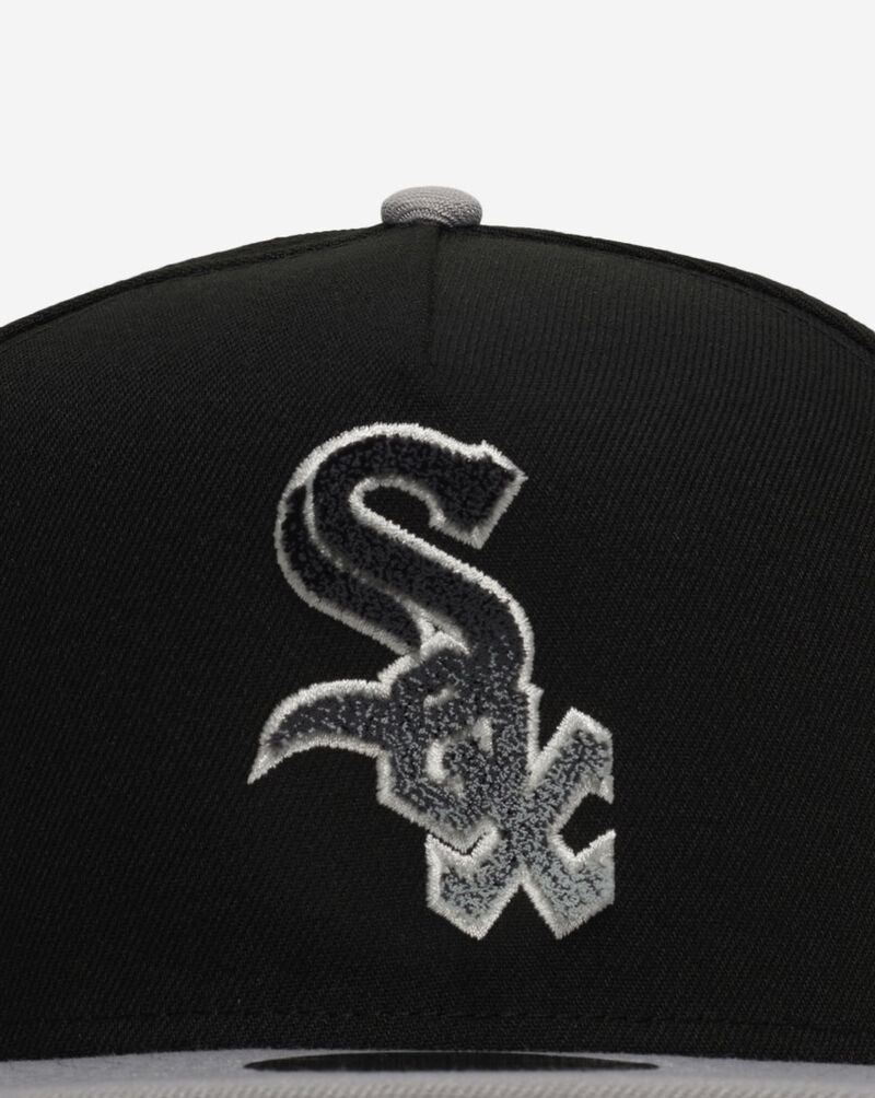 New Era 9Fifty Chicago White Sox A-Frame Snapback Hat 60914664 Black 2