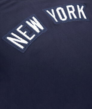 New York Yankees Short Sleeve Classic Chenille Double Knit  