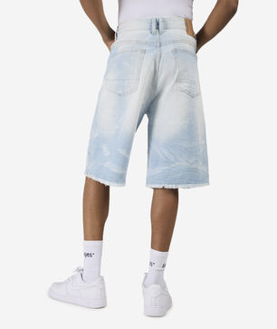 Skater Fit Denim Short