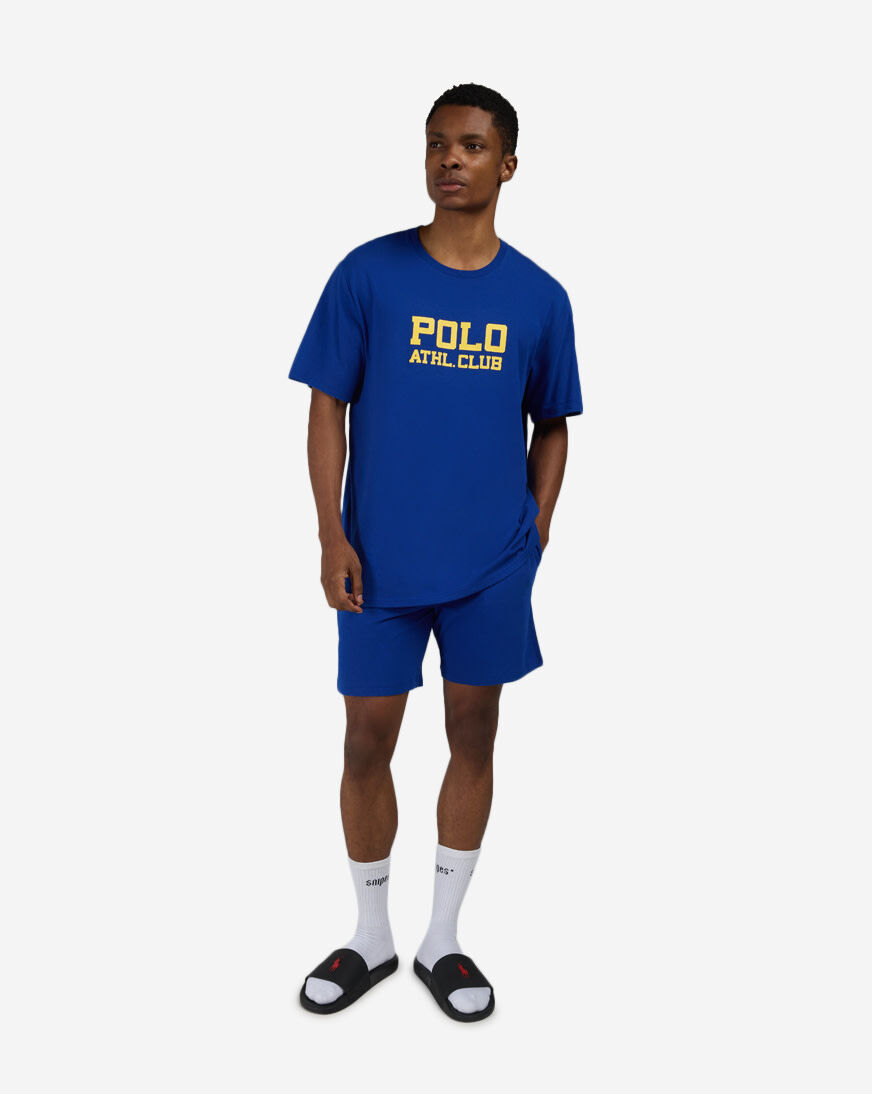 Shop Polo Ralph Lauren Logo Sleep Shorts PF26RL-A7Y9 blue | SNIPES USA