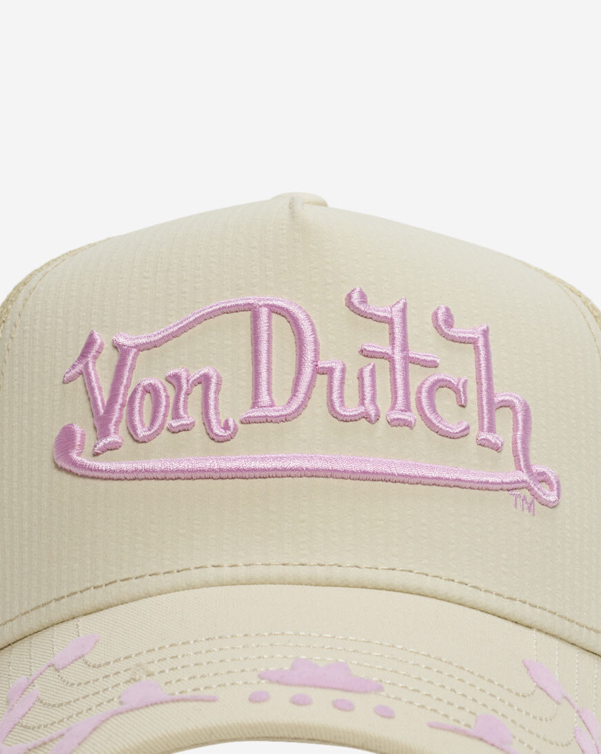 Shop Von Dutch Velvet Trucker Hat VDHH0112 green | SNIPES USA