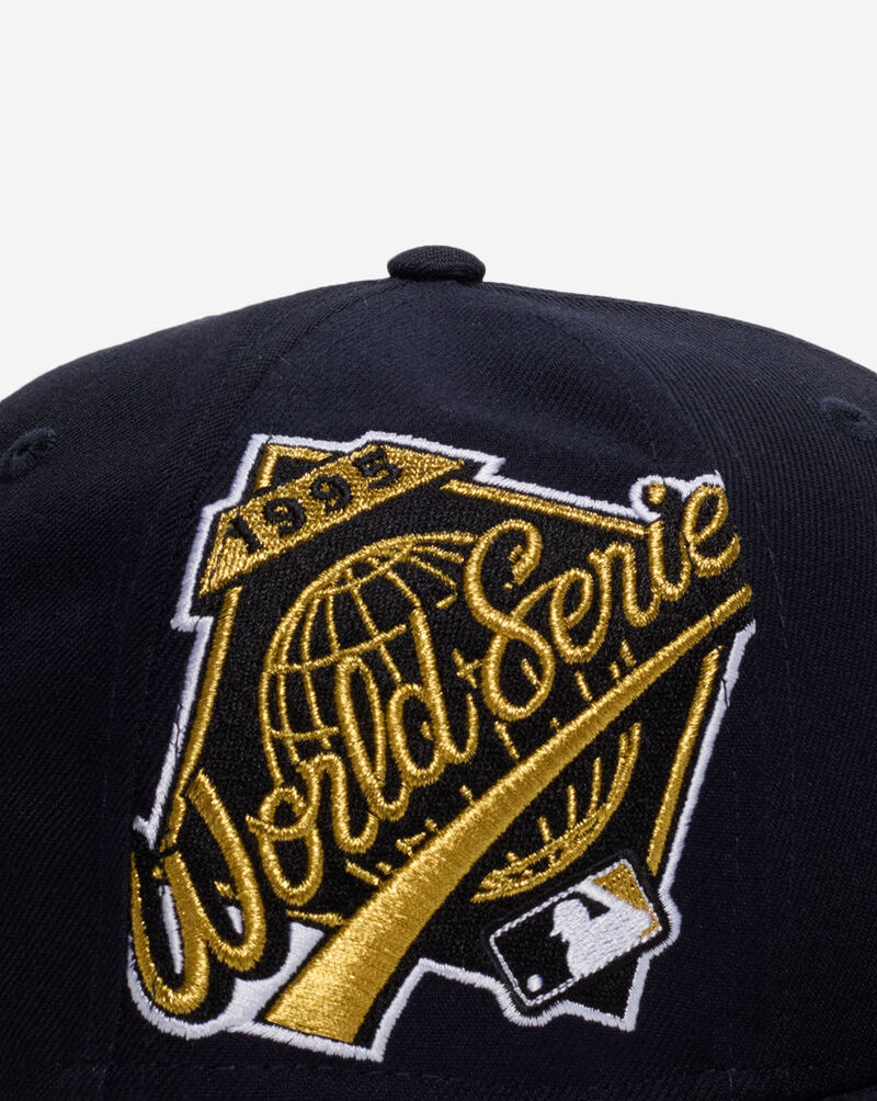 New Era 59Fifty Atlanta Braves Hidden Hit Fitted Hat 60803266 Blue 2