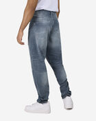 5-Pocket Rip and Repair Straight Jeans