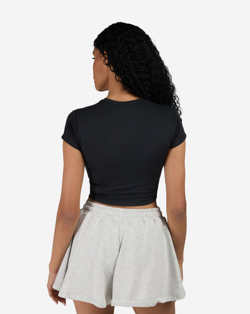 New Balance NEW-BALANCE-W-APP-HARMONY-FITTED-PERFORMACE-TEE WT61O2GJ-BK Black 2