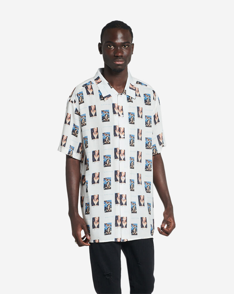 MERCH TRAFFIC LLC Aaliyah AOP Woven Shirt ALH110804-WHT White 1