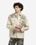 Tapestry Twill Long Sleeve Overshirt