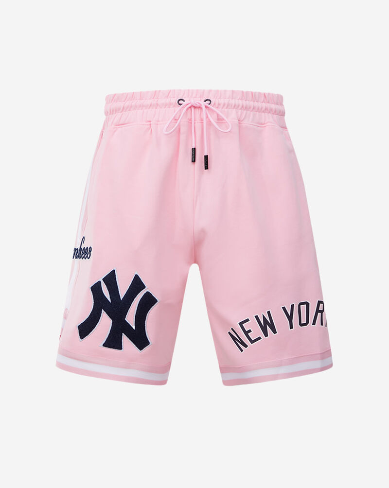 PRO STANDARD New York Yankees Classic Chenille Double Knit Short  LNY331606-PNK Pink 1