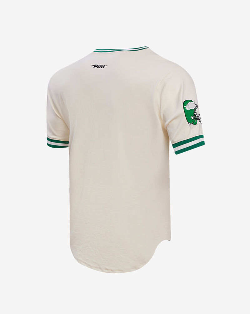 PRO STANDARD Philadelphia Eagles Retro Classic Double Knit Tee FPE143523-EKG cream 3